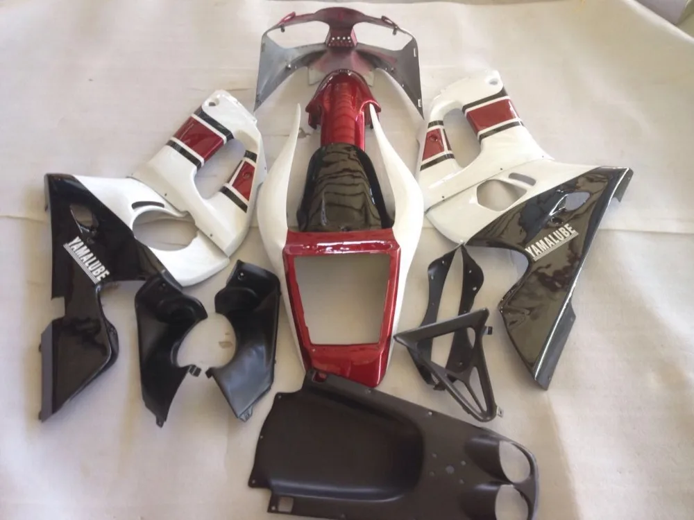 Fei, изготовление на заказ, дорога Обтекатели для Yamaha 1998 1999 2000 2002 YZFR6 белого, черного и красного цветов YZF R6 98 99 00 01 02 тела комплект набор для противоблокировочной тормозной системы