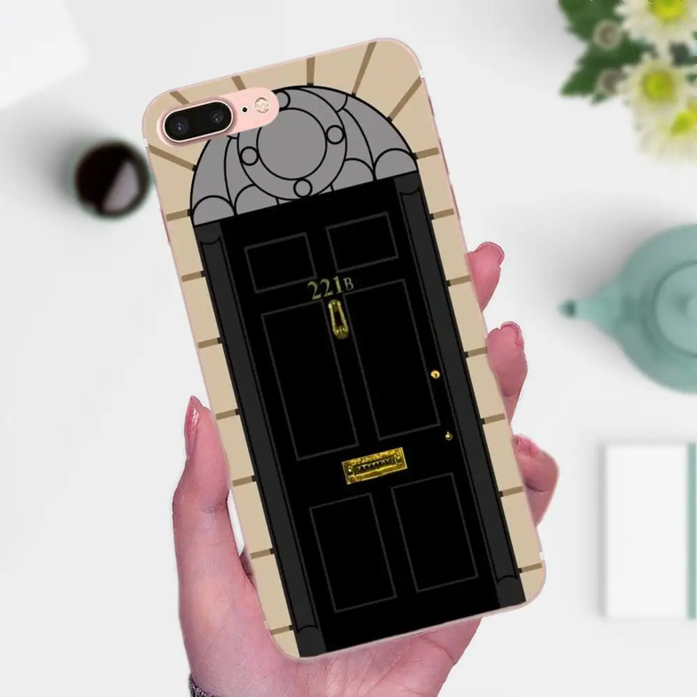 Классический oldserlock Holmes 221b дверь для Galaxy A3 A5 A7 On5 On7 2015 2016 2017 Grand Alpha G850 Core2 Prime S2 I9082 |