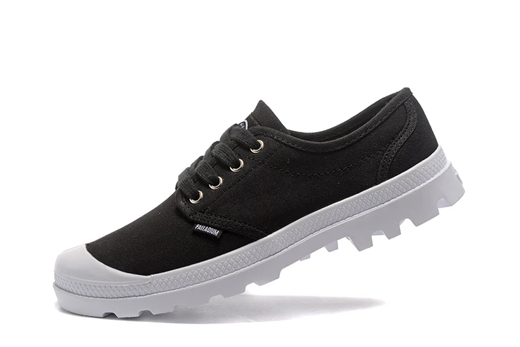 PALLADIUM Pampa/оксфорды Цвет черный белый мужская повседневная обувь на плоской