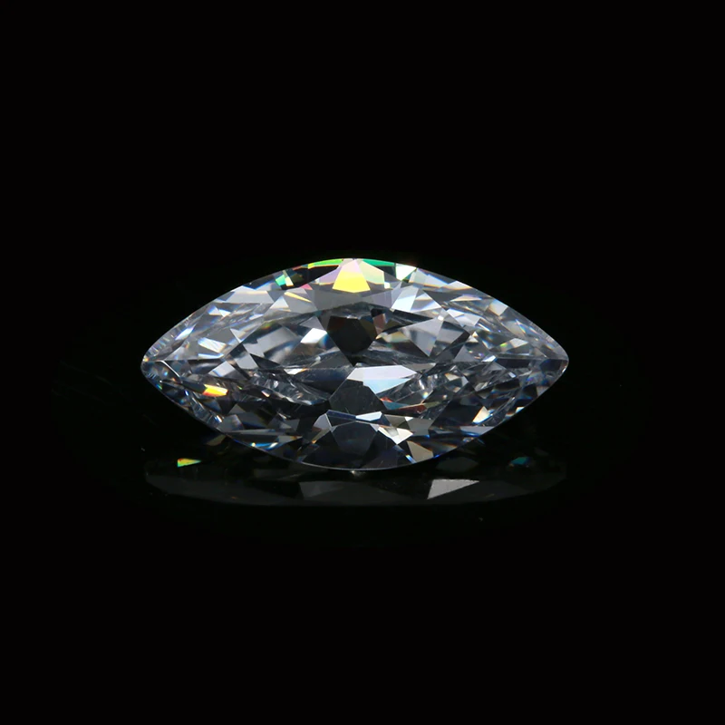 5A white color marquise shape cubic zirconia loose cz stone | Украшения и аксессуары