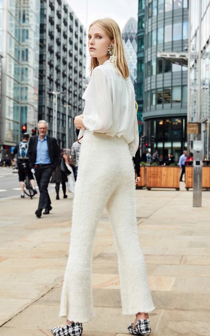 Vero Moda новые женские трикотажные повседневные расклешенные брюки в винтажном стиле | 31837V502
