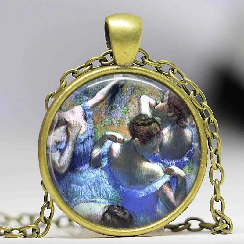 Балетки от Edgard Degas колье балетное стекло для танцев балетки кабошон в