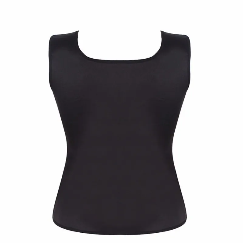 Plus Size Neoprene Sweat Sauna Body Shapers Vest Waist Trainer Slimming Vest Shapewear Weight Loss Waist Shaper Corset Shapewear