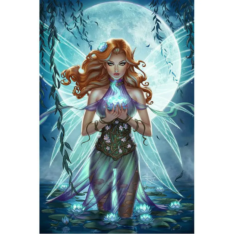 

Diy Алмазная картина, вышивка крестом, полностью квадратная Алмазная мозаика для девочек, портретный узор, стразы 5d алмазная вышивка