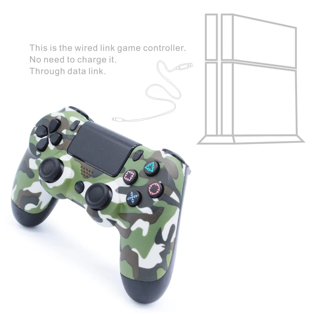 Проводной игровой контроллер для PS4 sony Playstation 4 DualShock Вибрационный джойстик
