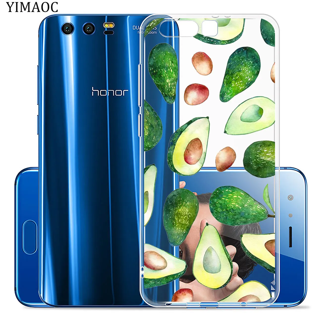Мягкий силиконовый чехол YIMAOC для Huawei Y9 Y7 Y6 Prime 2018 Honor 20 10 9 9X 8C 8X 8 Lite 7X 7C 7A Pro|Бамперы| |
