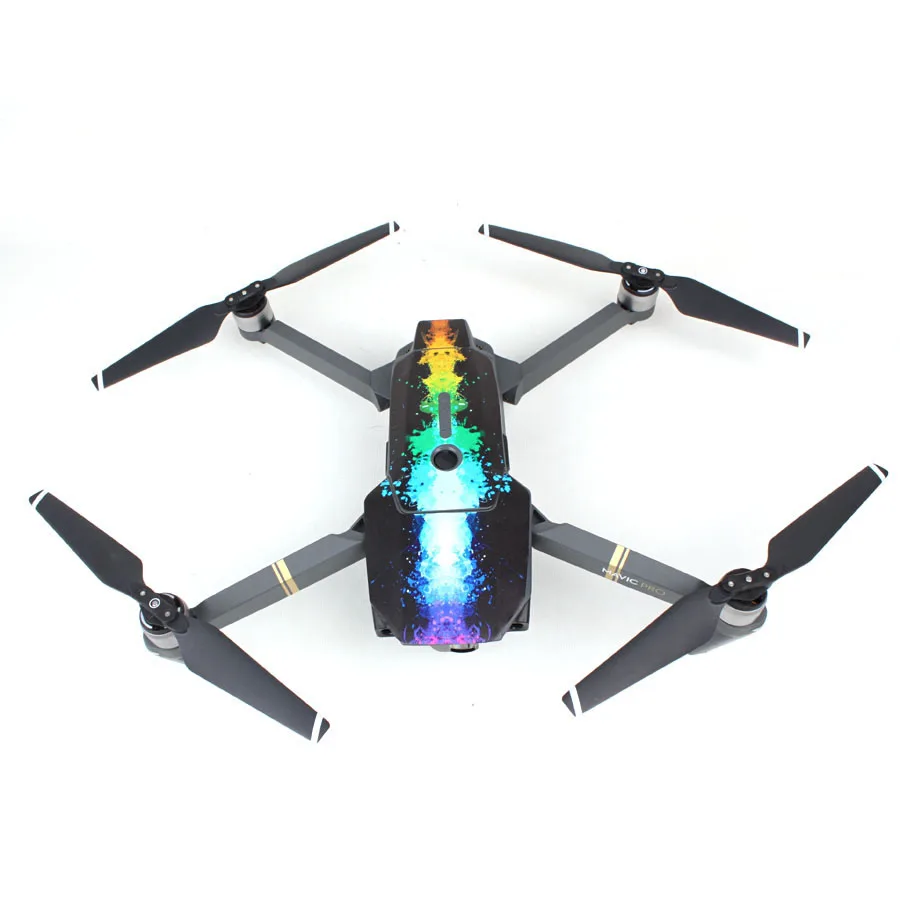 MAVIC PRO наклейки водонепроницаемый кожный Углеродные зерна батарея пульт