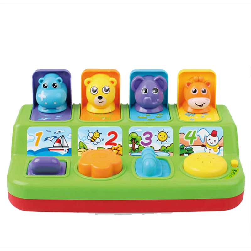 Электронная игрушка детские игрушки игра милые животные музыкальная Детские