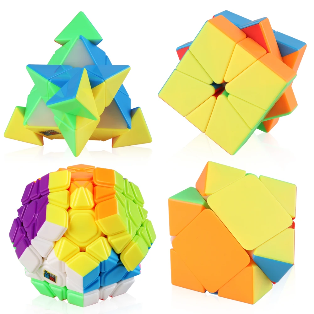 4 шт./компл. Cubing класс WCA официальный конкурс куб подарочный набор волшебный