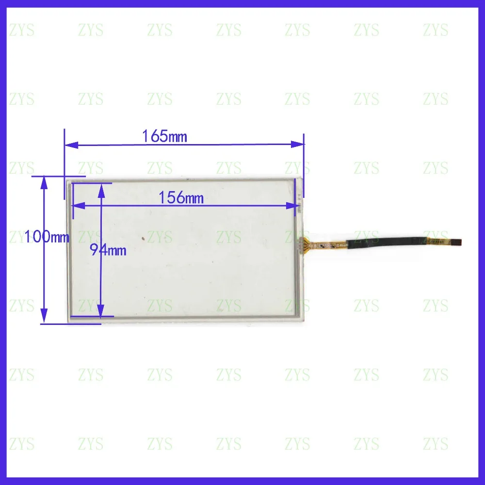 Zhiyusun Zsyx Novo Polegada Touch Screen 165 Milímetros 100 Milímetros 8225-ta30 M087 4change8lines para Tble Compatível para Gps Toque Painéis e LCDs p/ tablet