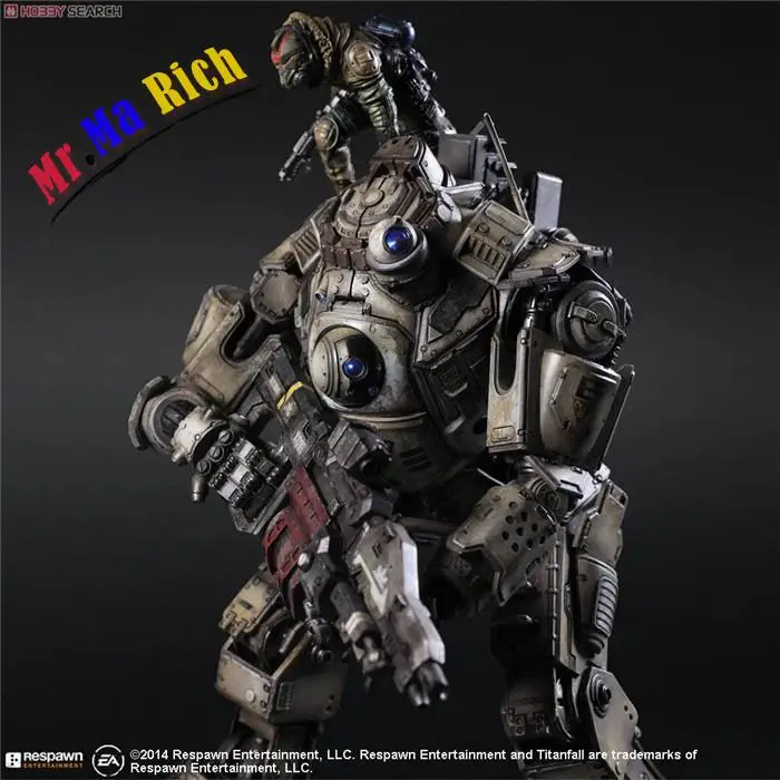 Аниме фильм Gams Titanfall Atlas фигурка для игр Kai игрушки Коллекционная модель ПВХ 27 см