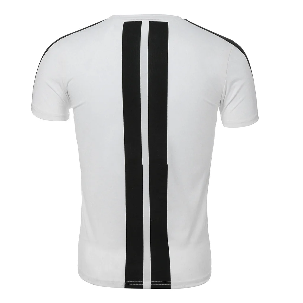 2020 повседневный мужской набор для бега модная спортивная одежда в полоску с