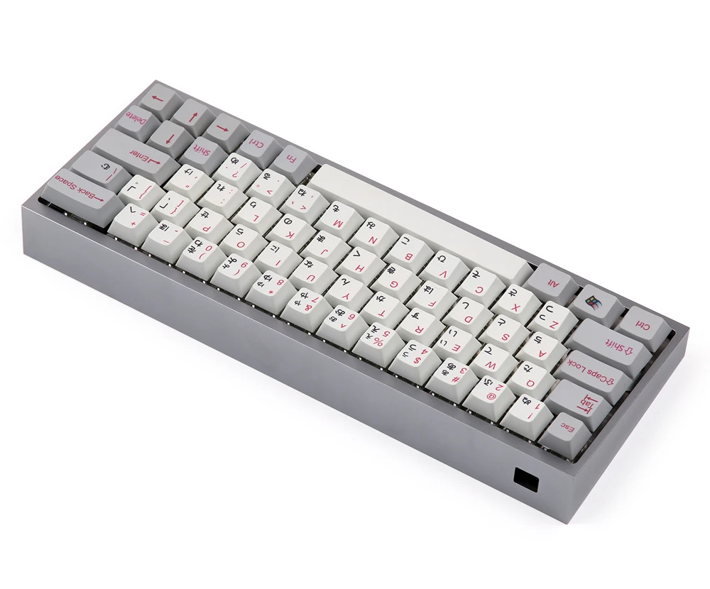 Японский keycap PBT meterial Dye-sub ключи для GK64 mehcnaical клавиатуры
