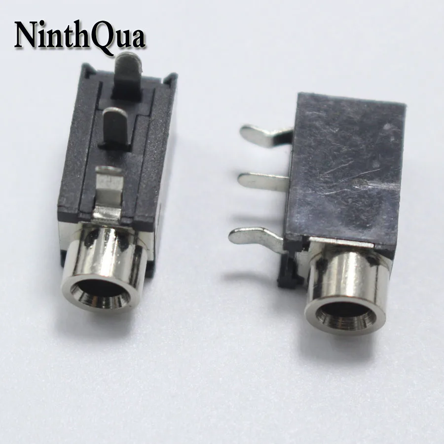 NinthQua 10 шт. 3 5 мм моно разъем 3Pin аудио гарнитура PJ 316 DIP Наушники DIY
