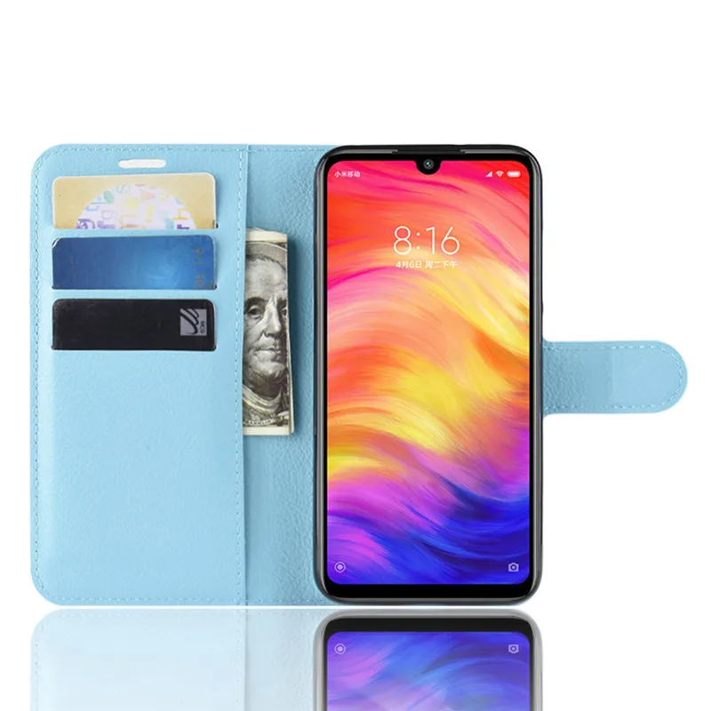 Redmi Note 7 Чехол редми Note7 Pro Чехол чехол телефона Роскошные из искусственной кожи для чехол на Xiaomi Redmi Note 7 Pro 7Pro Note7Pro чехлы флип