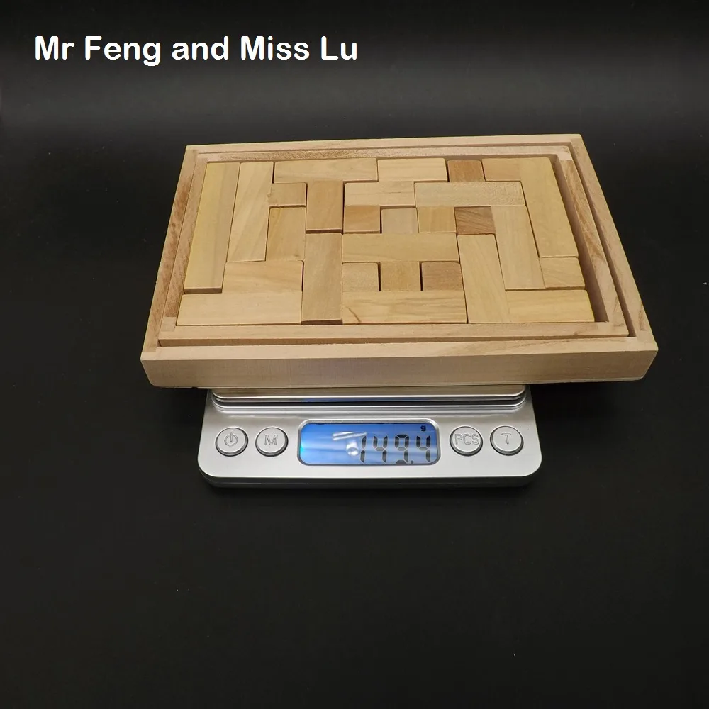 Оригинальная деревянная головоломка тетрис сборная игра Брайана гаджет для