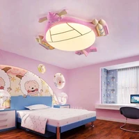 hawberry led white light neutral warm white light childrens bedroom room pig peggy pig george cartoon simple ceiling lamp