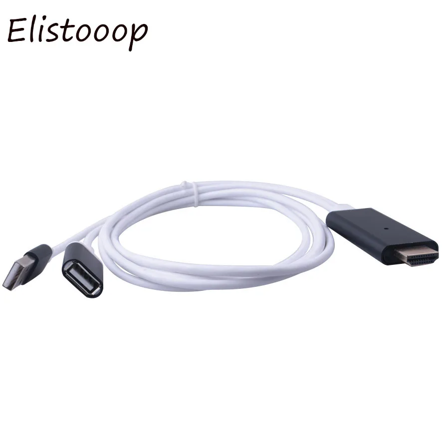 Elistooop HD зеркальный Кабель адаптер Mira для HDTV или проектора Airpaly DLAN как ТВ стик