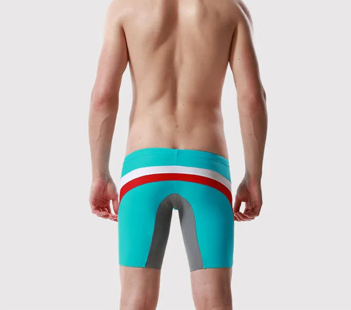 Swimwear Swimsuit Swim Men Bathing suit swimming trunks Beach Wear Briefs Shorts Drawstring Boxer Body Suit Jammers Green Black | Спорт и