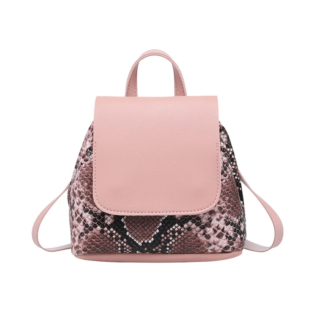 1 шт. женский рюкзак из искусственной кожи с магнитной пряжкой модный для