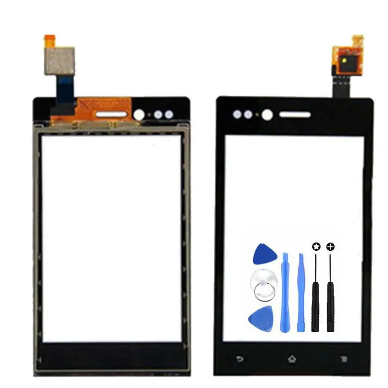 Бесплатная доставка Для Sony Xperia Miro ST23 ST23i ST23a Сенсорный экран планшета Стекло с