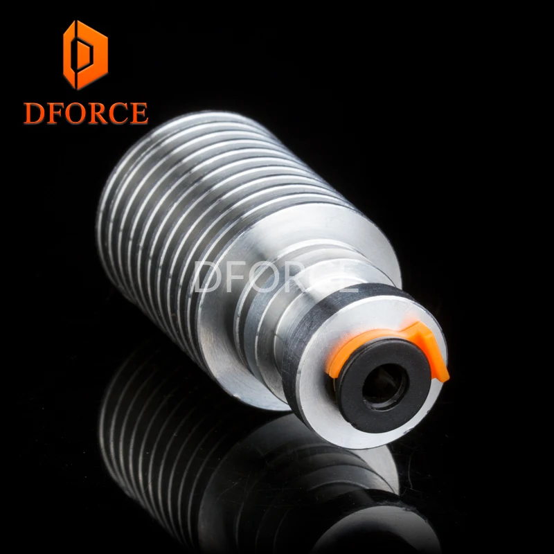 DFORCE Highall metal v6 hotend J head Hotend блок теплоотвода Тепловой разрыв V6 сопло для E3D HOTEND