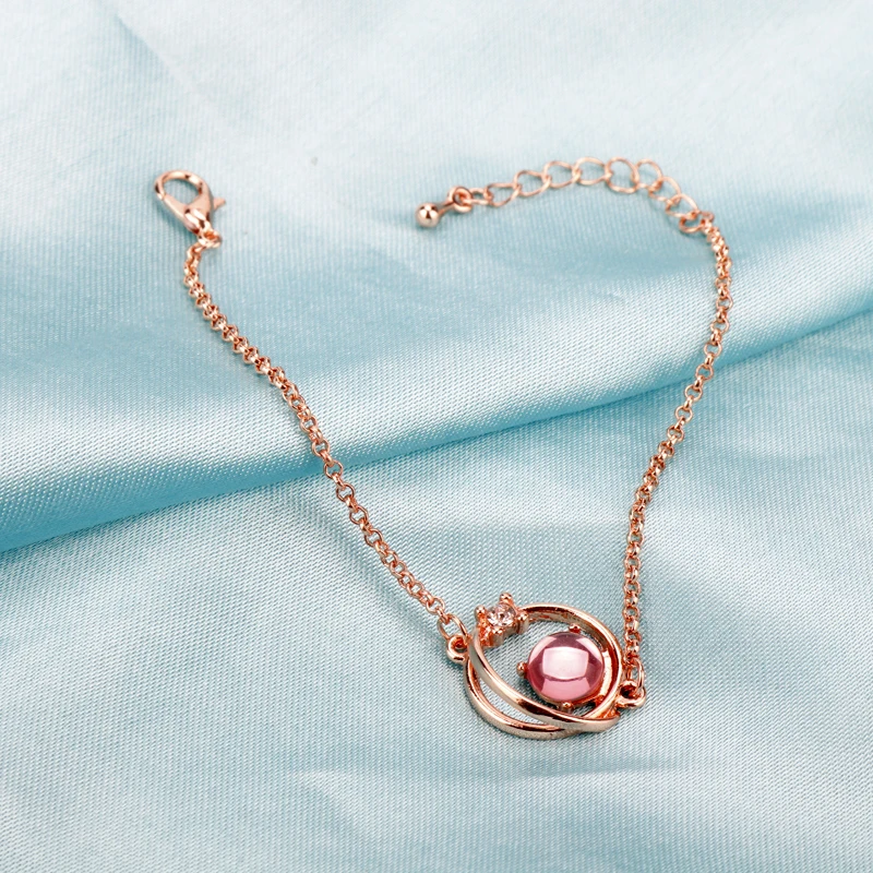 Модный браслет HEYu с землей и растениями для женщин со звездой Луной кристаллами