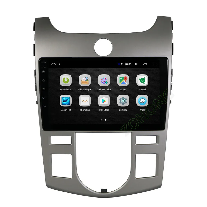 2.5D DSP 4G Android 9,0 автомобильный мультимедийный плеер gps для KIA Форте Cerato 2008 2009 2010 2011 2012 Авто Радио Стерео навигацией, Wi-Fi
