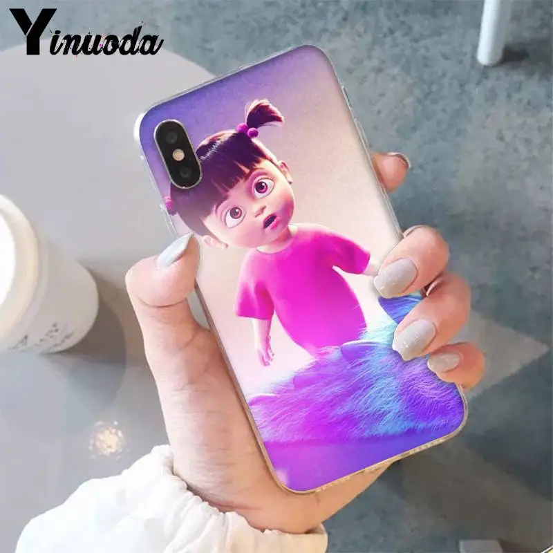 A15 Yinuoda Funny Monster power Company мягкий чехол для телефона для iPhone X XS MAX 6 6s 7 7plus 8 8Plus 5 5S SE XR 10 11 11pro 11promax - Цвет: A15