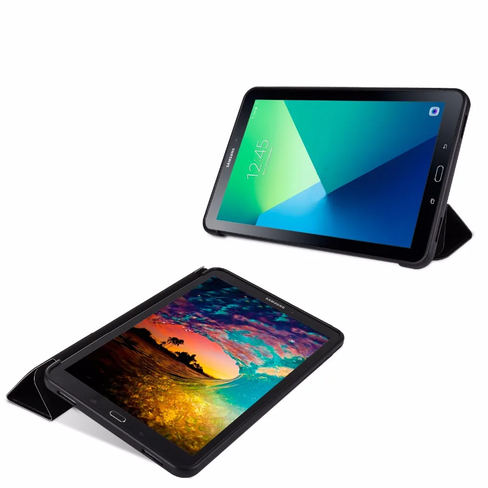 Для samsung Galaxy Tab A A6 10,1 чехол Крышка T580 T585 T510 T515 SM-T580 SM-T510 кожаный чехол для задней поверхности из мягкого силиконовый чехол с принтом