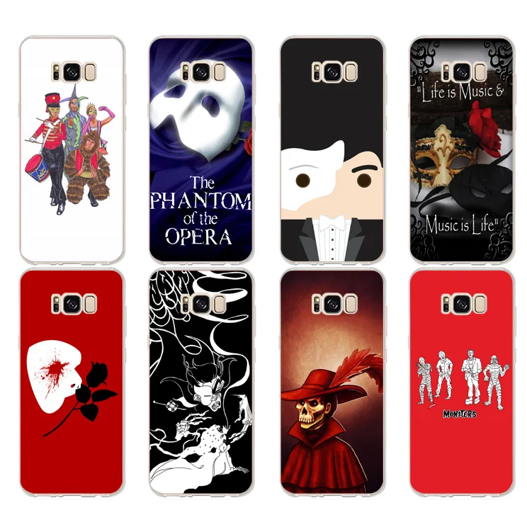 DREAMFOX K143 Phantom Of The Opera Мягкий ТПУ силиконовый чехол для samsung Galaxy Note S 6 7 8 9 Edge Plus Grand Prime |