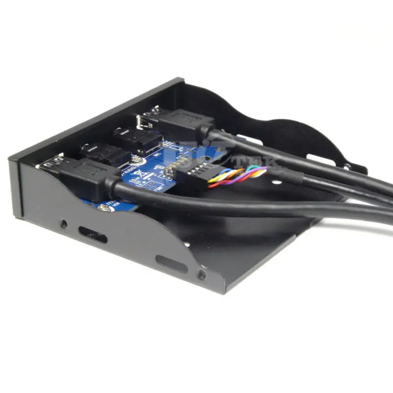 Адаптер PCI E Express PCIE для USB 3 0 с контроллером и передней панелью 5 дюйма концентратор