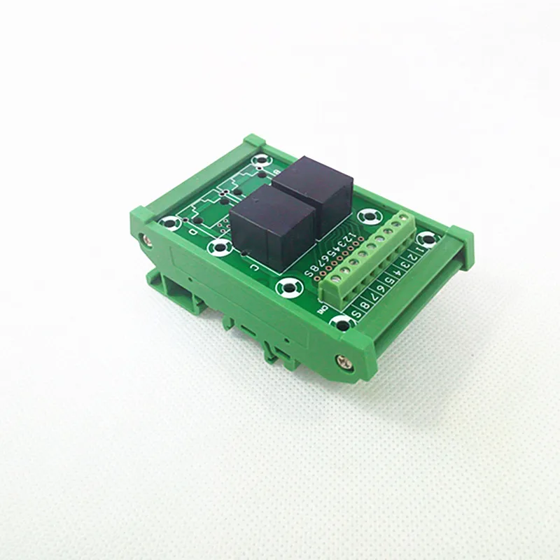 DIN рейка RJ45 Модуль 8P8C прямоугольный разъем 2 ходовая шина секционная плата