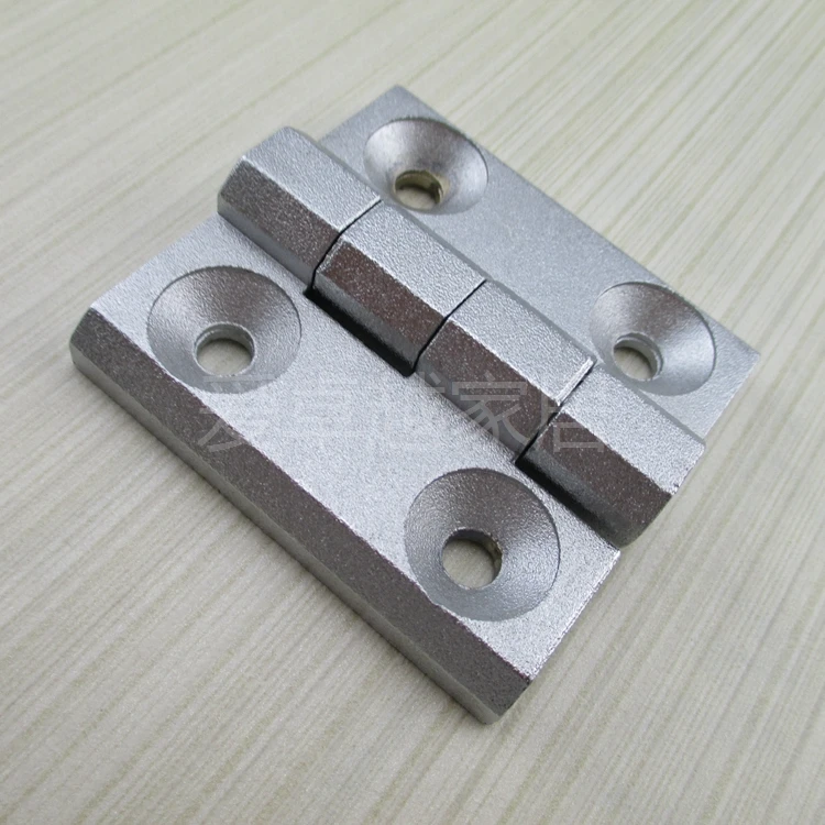 

10PCS CL218-1 hinged HL050-1 electrical cabinet door closing page 60 * 60 sand silver hole 6