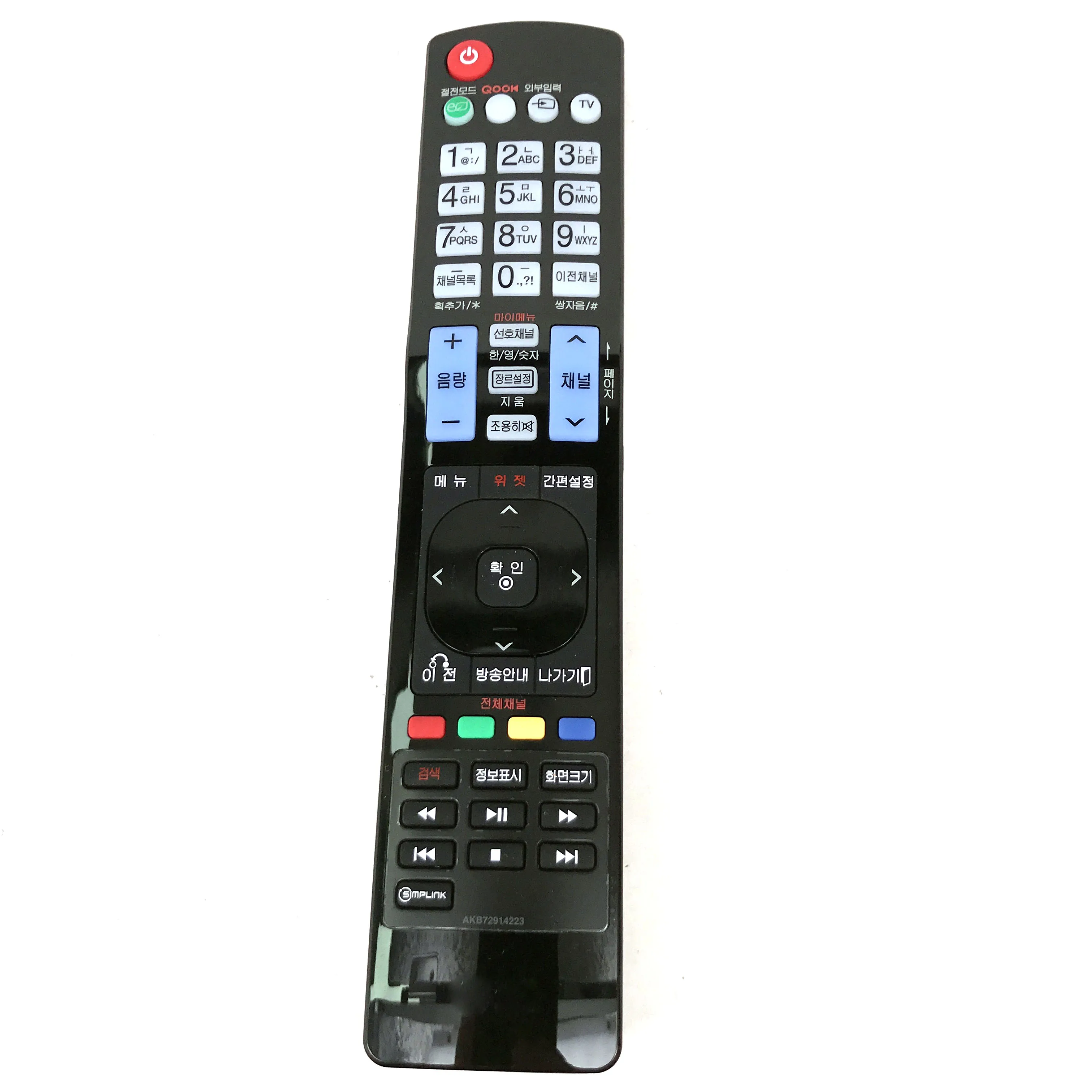 Новый оригинальный пульт дистанционного управления AKB72914223 для ЖК-телевизора LG