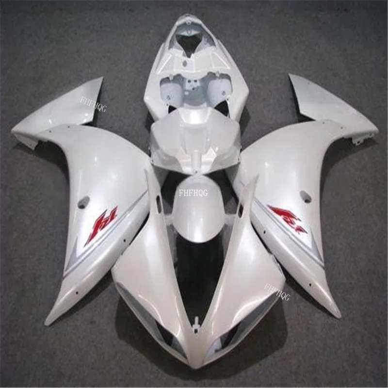 Набор обтекателей мотоцикла для YAMAHA YZFR1 09 10 11 YZF R1 YZF1000 2009 2010 2011 ABS Матовый белый