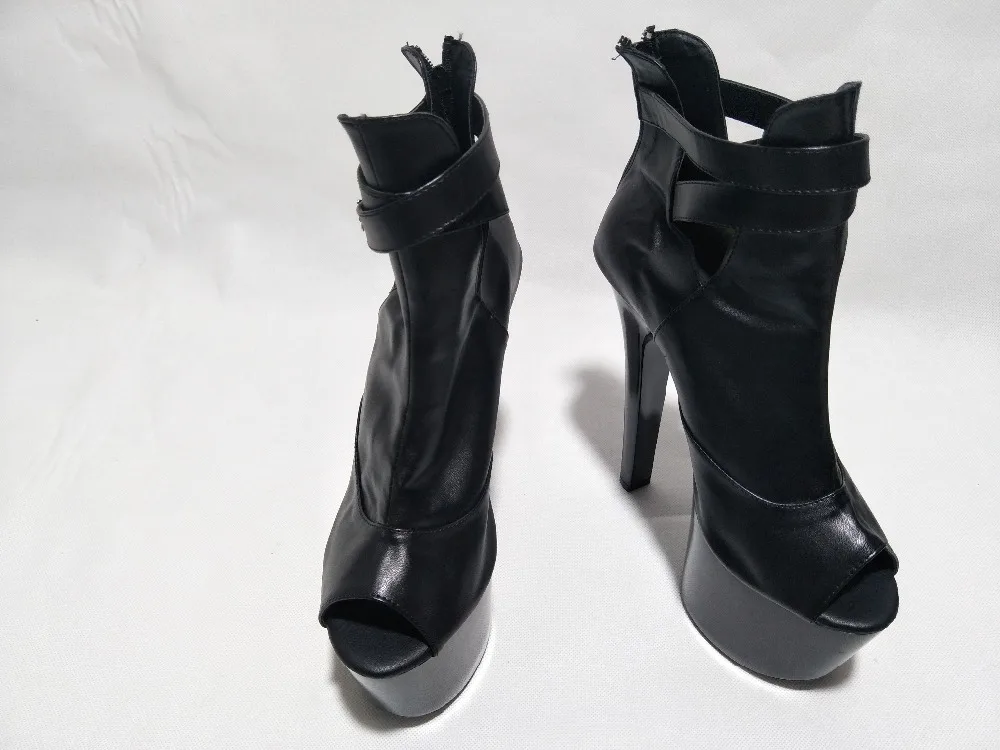 Туфли на очень высоком каблуке 17 см для ночных клубов в европейском и