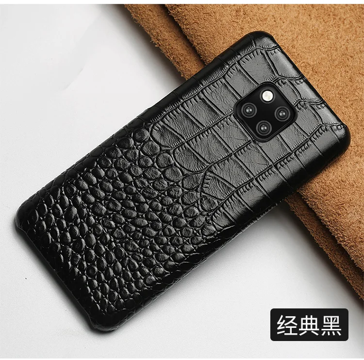 Роскошный чехол для телефона из натуральной кожи для huawei mate 20 10 pro mate 9 pro Honor 9, деловой персональный защитный чехол