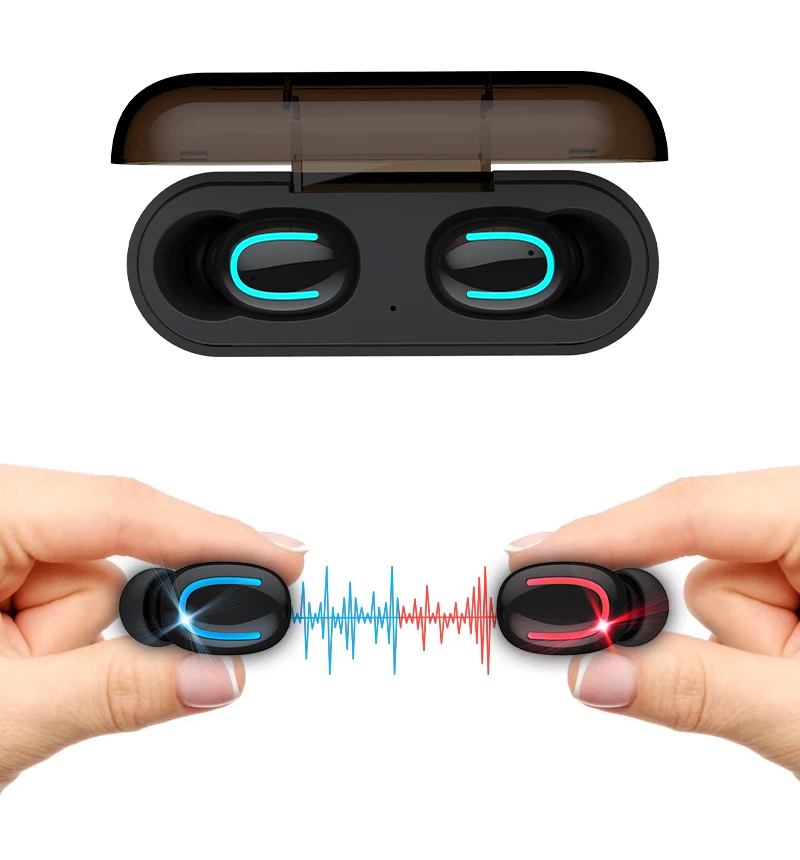 Bluetooth 5,0 наушники TWS беспроводные наушники Blutooth наушники гарнитура спортивные наушники игровая гарнитура телефон PK HBQ