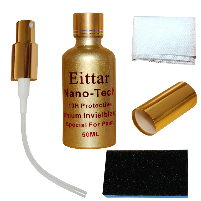 

Car styling Car Beauty Polish Auto Paint Care Nano Hydrophobic Coating 50ML10H Hardness for paint / 50ML10H Hardness for glass