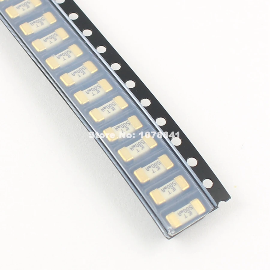 10 шт. Littelfuse Slow Blow SMD 1808 0.5A T 500mA 125V 0452 500 предохранители для поверхностного