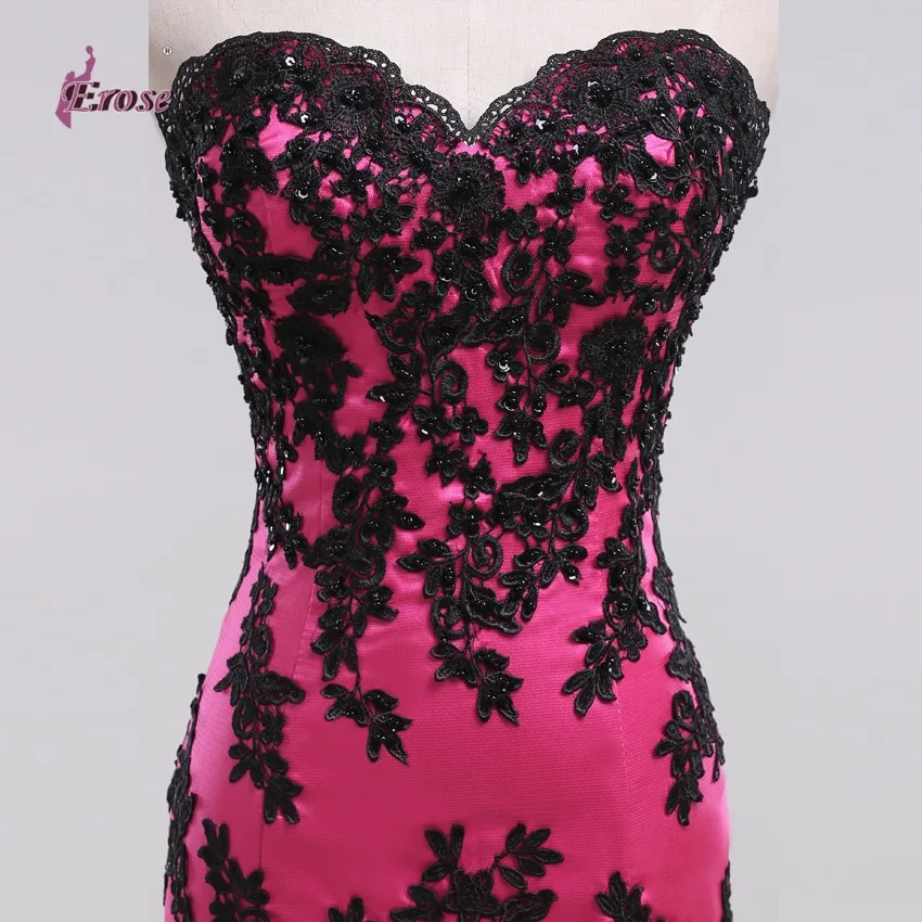 Wholesale Free Shipping Sweetheart Front Short Long Back Lace Appliques Prom Dress 2017 S-001 | Свадьбы и торжества