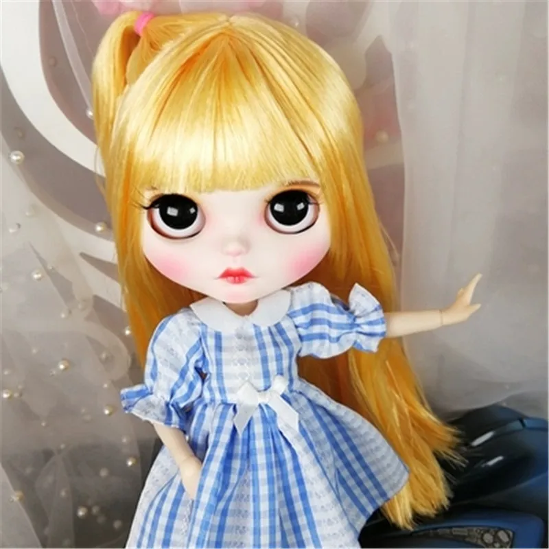 Милая и милая кукла BJD с волосами и одеждой 1/6 30 см Blyth девушка тело шарнир Кукла с макияж Горячая подарок на день рождения для девочек