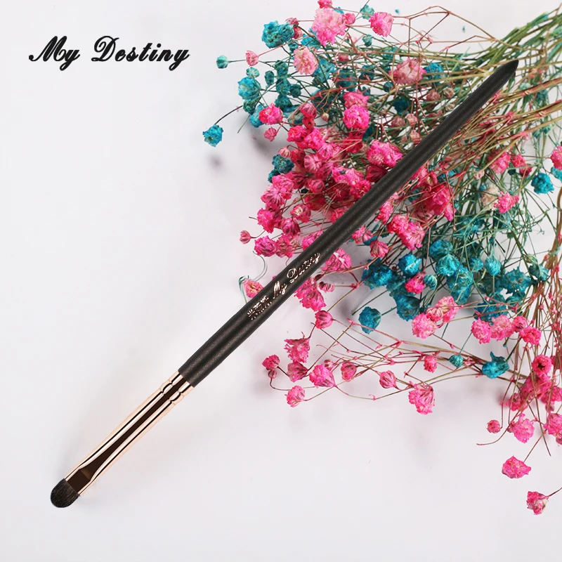 Кисти из козьей шерсти для глаз MY DESTINY кисти растушевки теней макияжа 041 | Красота