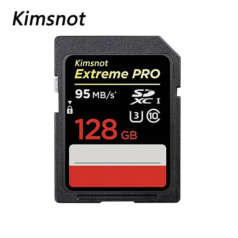Карта памяти SDHC Kimsnot Extreme Pro высокоскоростная карта 633x32 ГБ 256 128 64 16 SD SDXC класс 10 95