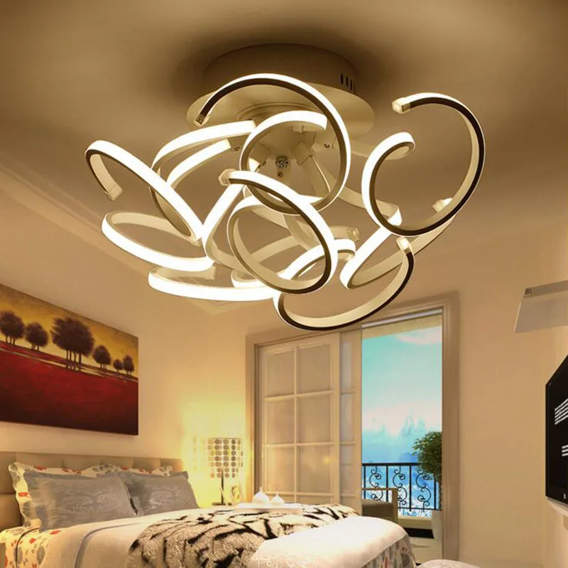 Потолочный светильник Круглый алюминиевый для спальни ресторана|ceiling lamp|led bedroom