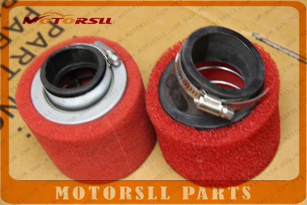 Прямой воздушный фильтр из пены 38 мм-48 мм угловой очиститель губки 50 куб. См мопед