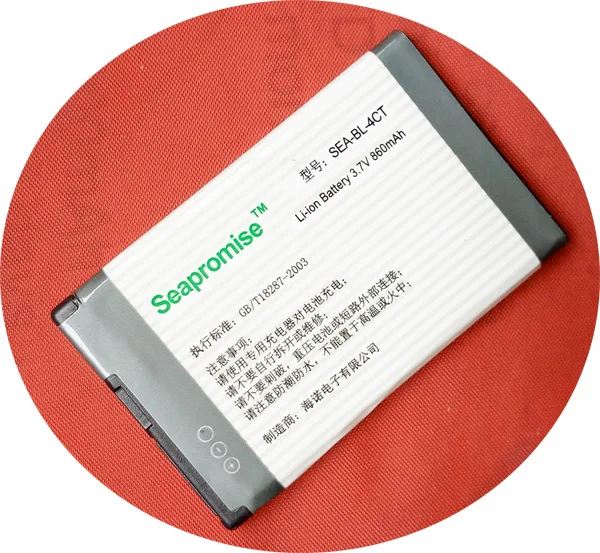 SEAPROMISE оптовая продажа 5 шт партия Мобильный телефон батарея BL-4CT BL 4CT BL4CT для Nokia X3