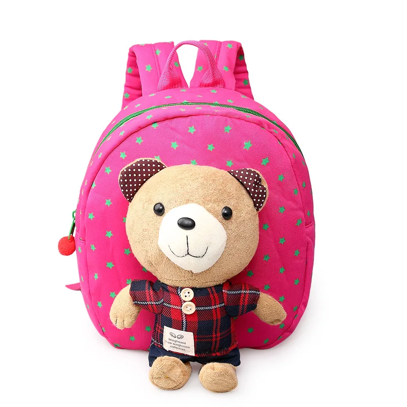 2017 Plush Bear Backpacks Boys Girls School Backpack Teenagers Kids Bags Walking Toddler Rucksack Mochila B0004 | Игрушки и хобби