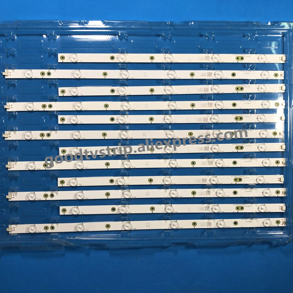 Светодиодная лента для подсветки AOC 50 &quotTV LE50D6660/80 TPT500J1-LE8 YX-50018014 LC-50LB261U 500TT26 500TT25